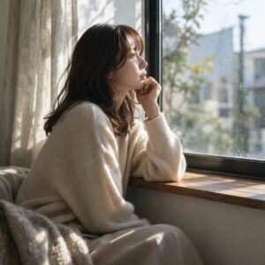 横浜の結婚相談所Amikami 婚活に迷う女性の画像